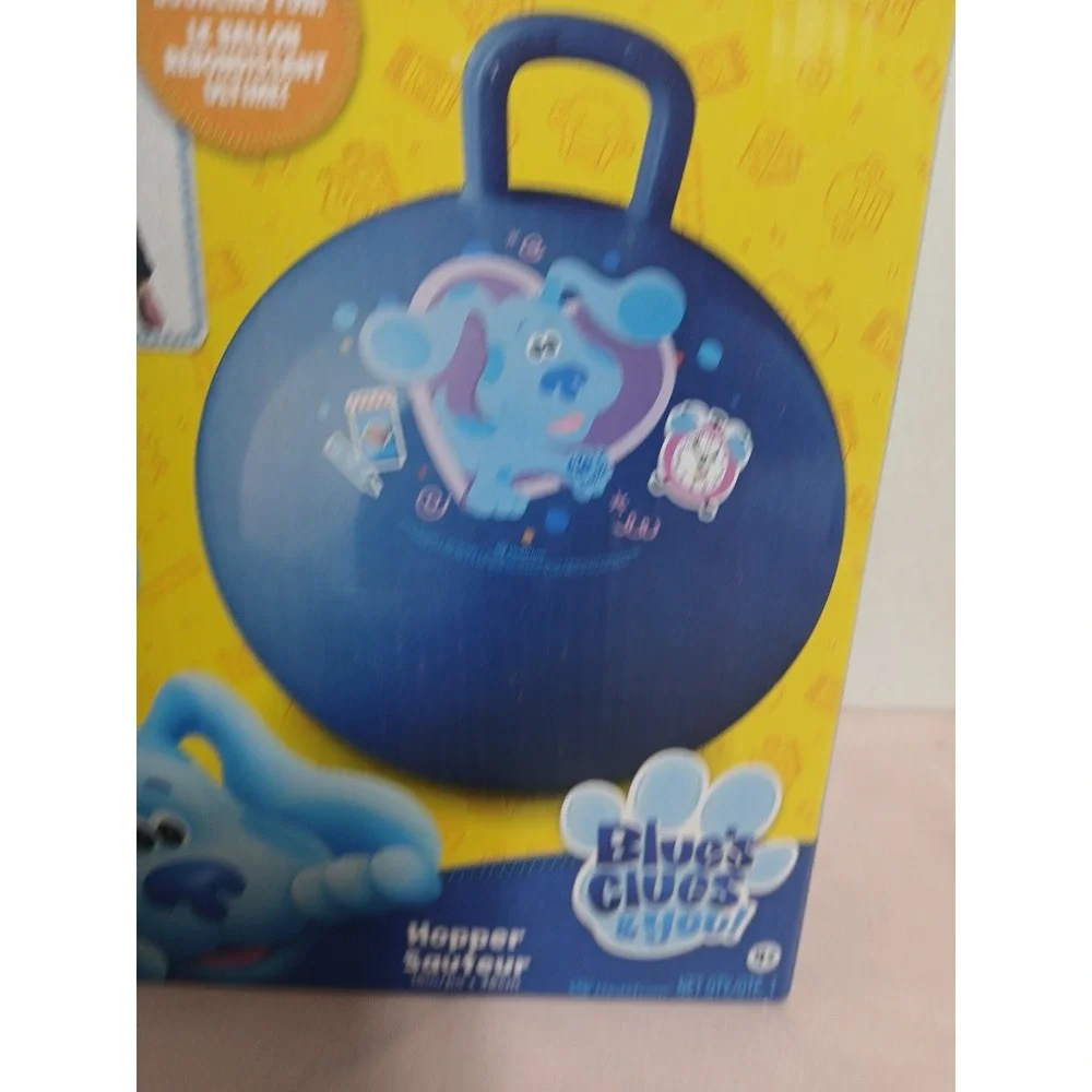 NEW Blue's Clues rubber ball Hopper Nickelodeon 2021 bouncing play fun 15